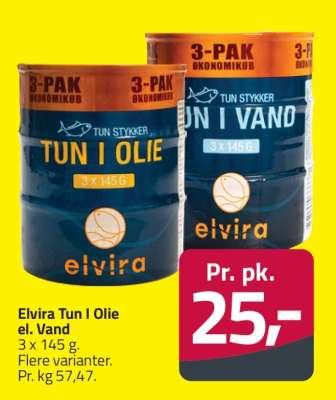 Elvira Tun I Olie el. Vand