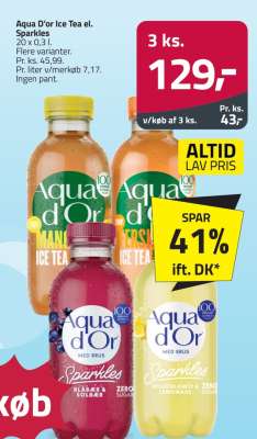 Aqua D'or Ice Tea el. Sparkles