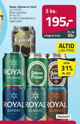 Royal, Odense el. Giraf