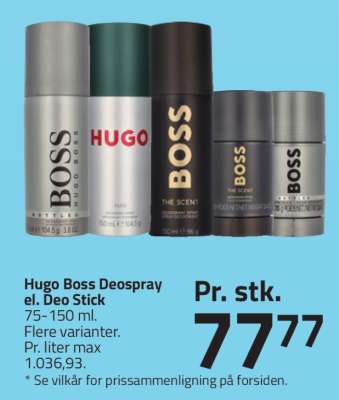 Hugo Boss Deospray el. Deo Stick