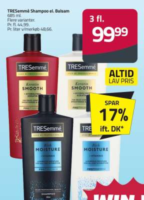TRESemmé Shampoo el. Balsam