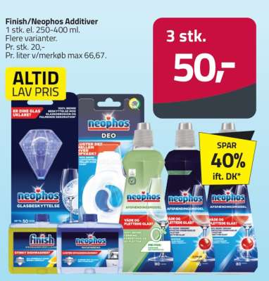 Finish/Neophos Additiver