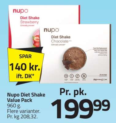 Nupo Diet Shake Value Pack