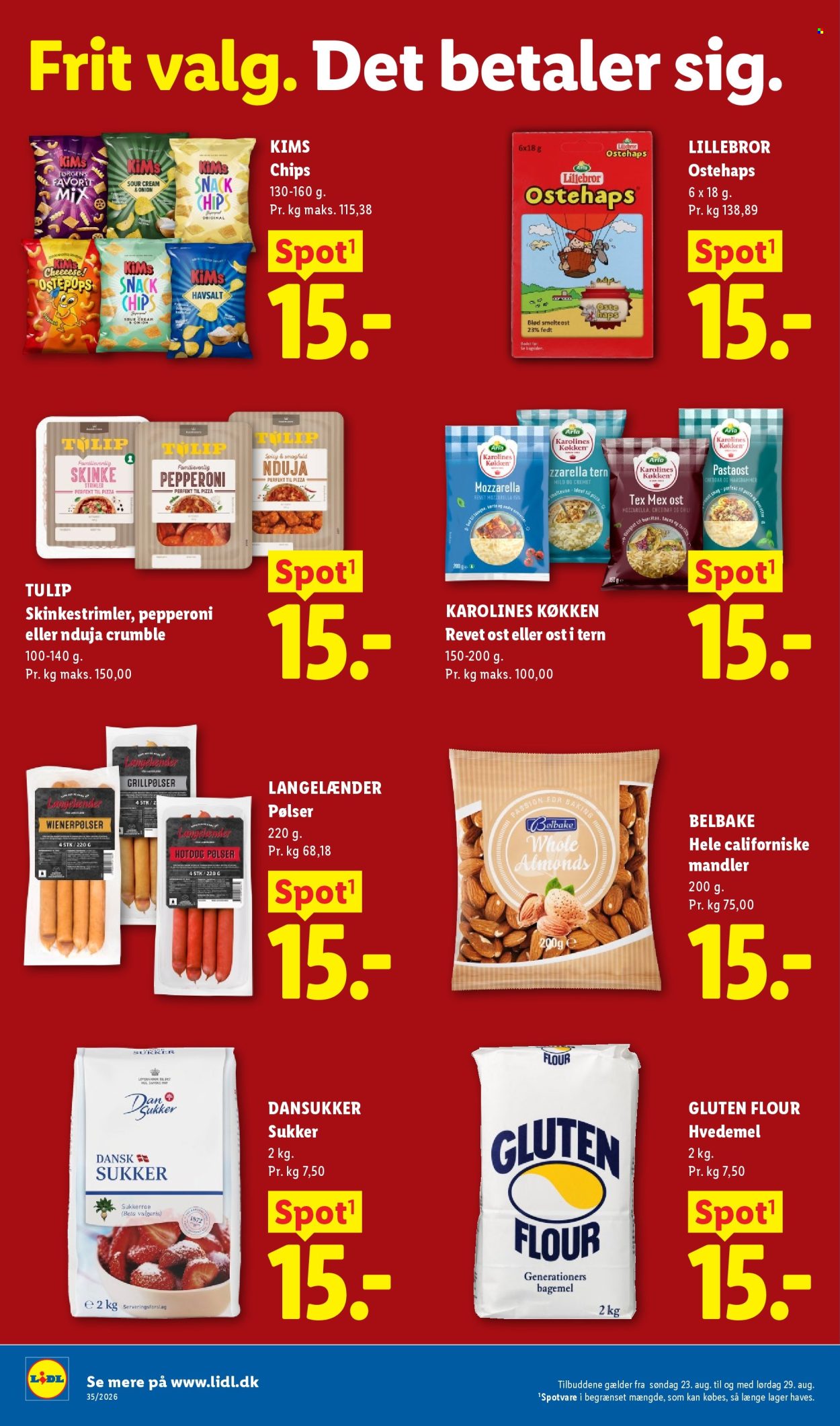 Lidl tilbudsavis  - 23.08.2026 - 29.08.2026. Side 4. Side 4