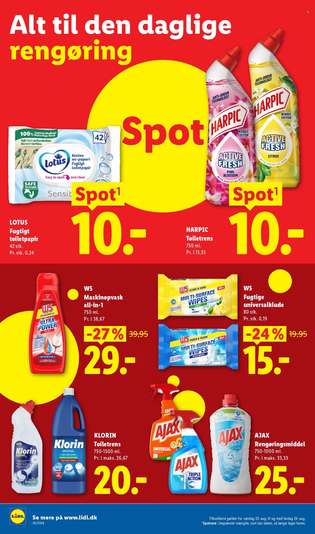 Lidl tilbudsavis  - 23.08.2026 - 29.08.2026. Side 18. Side 18