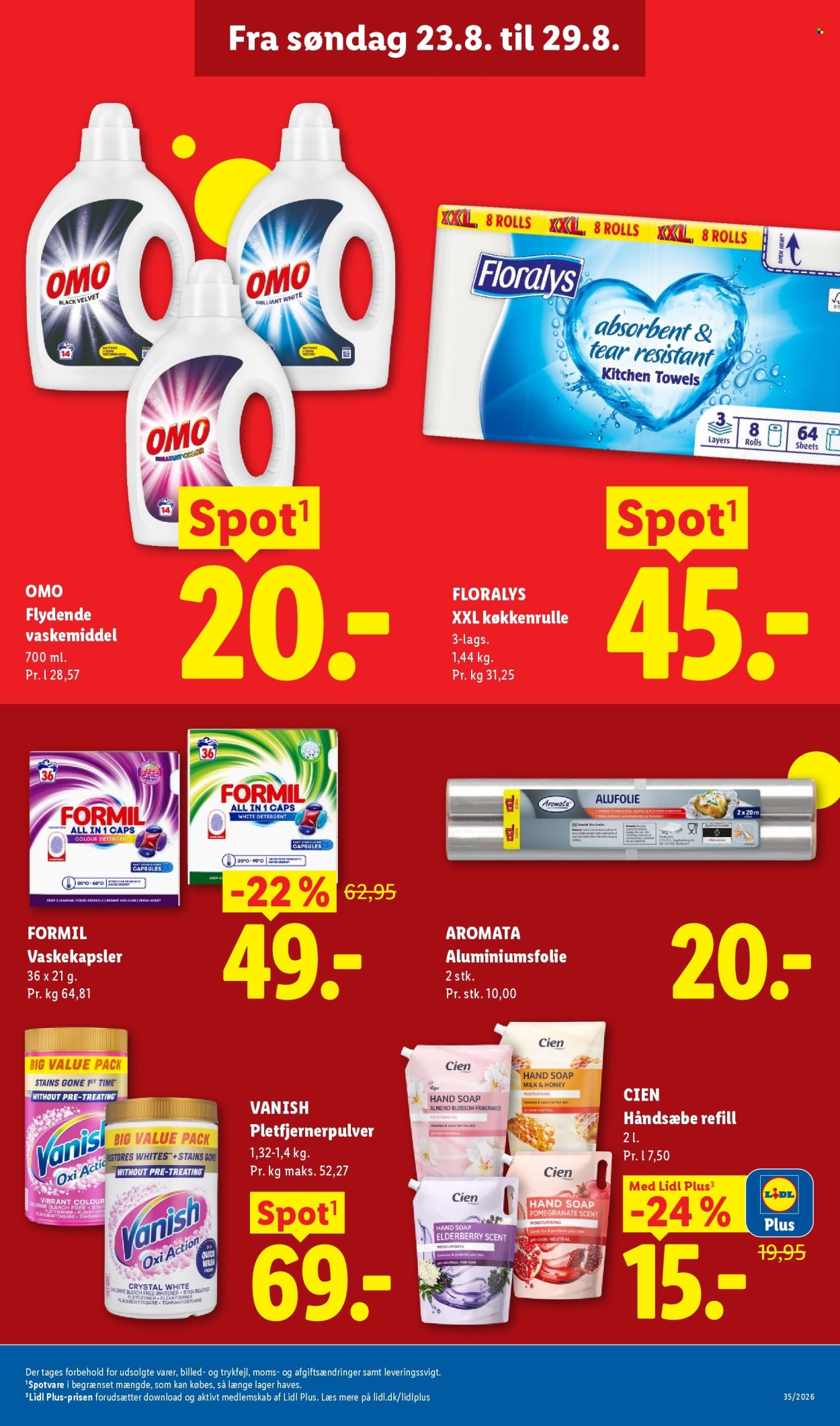 Lidl tilbudsavis  - 23.08.2026 - 29.08.2026. Side 19. Side 19