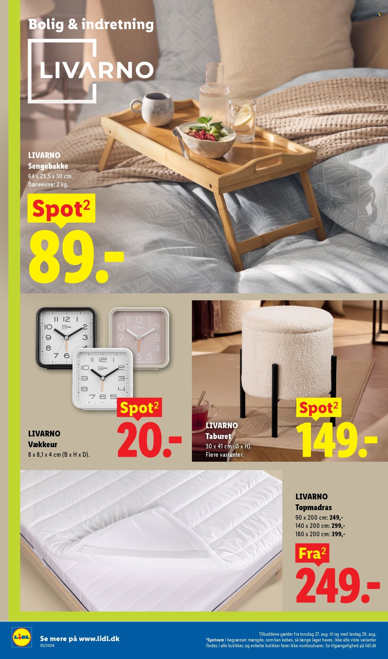 Lidl tilbudsavis  - 23.08.2026 - 29.08.2026. Side 34. Side 34