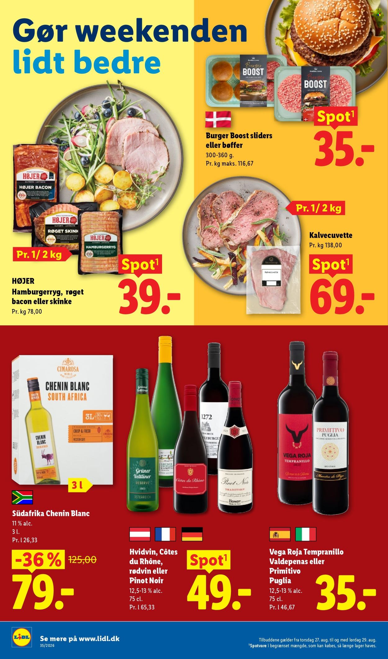 Lidl tilbudsavis  - 23.08.2026 - 29.08.2026. Side 38. Side 38