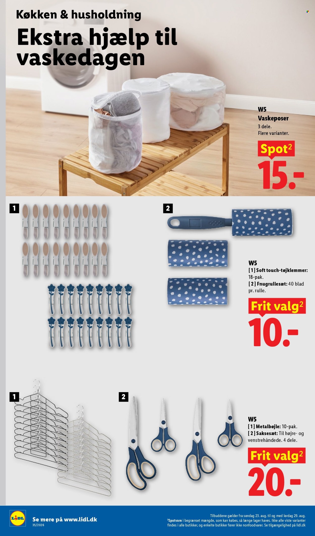 Lidl tilbudsavis  - 23.08.2026 - 29.08.2026. Side 4. Side 4