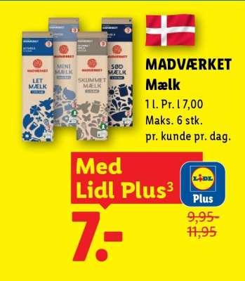 MADVÆRKET Mælk
