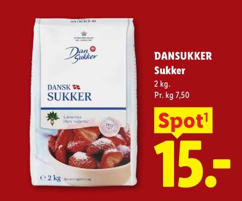 DANSUKKER Sukker