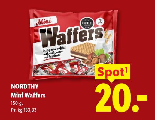 NORDTHY Mini Waffers