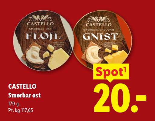 CASTELLO Smørbar ost