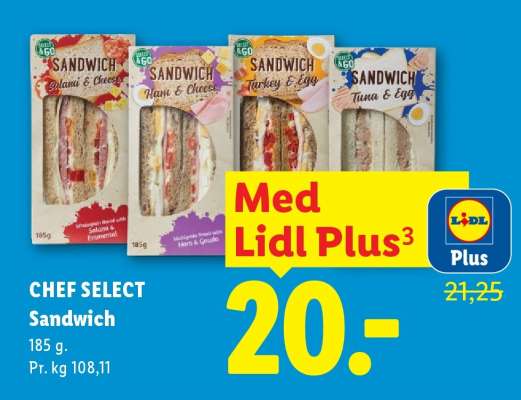 Chef Select Sandwich