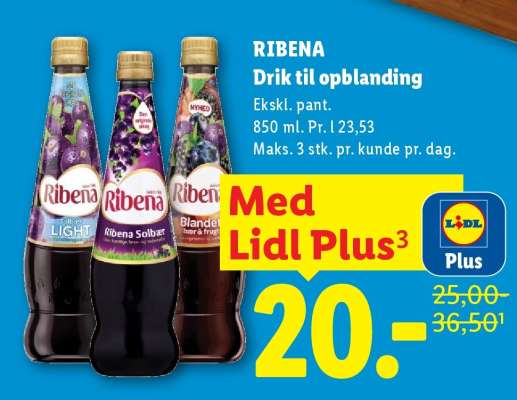 RIBENA Drik til opblanding