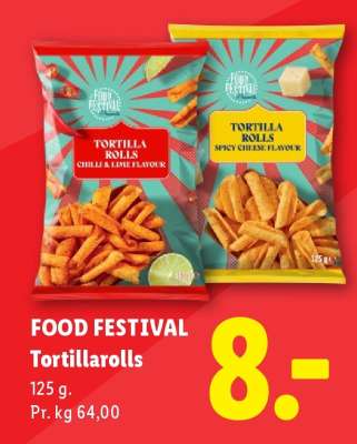 FOOD FESTIVAL Tortillarolls