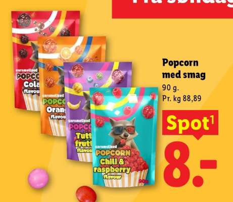 Popcorn med smag