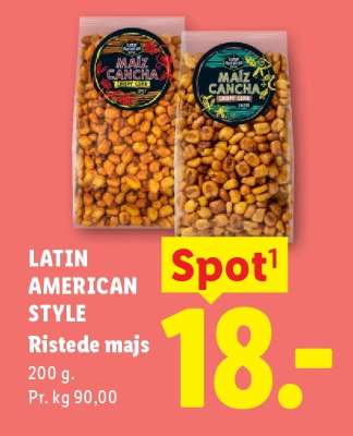 LATIN AMERICAN STYLE Ristede majs