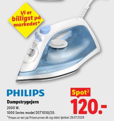 PHILIPS Dampstrygejern