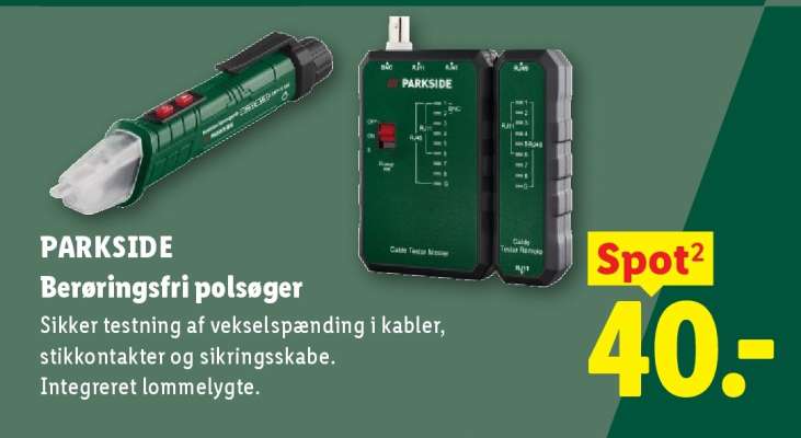 PARKSIDE Berøringsfri polsøger
