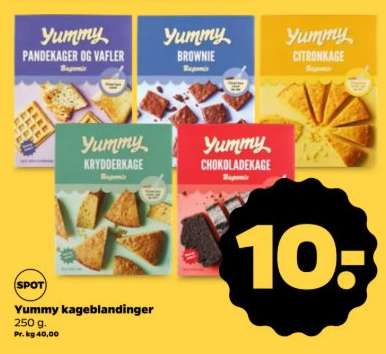 Yummy kageblandinger