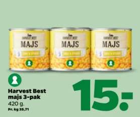 Harvest Best majs 3-pak