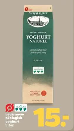 Legismose ekologisk yoghurt