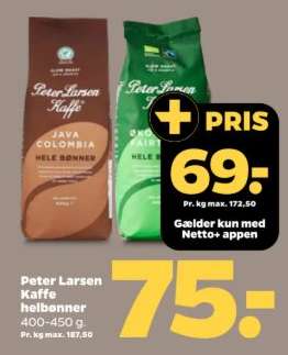 Peter Larsen Kaffe helbønner