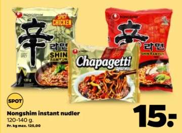 Nongshim instant nudler