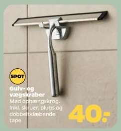 Gulv- og vægskraber