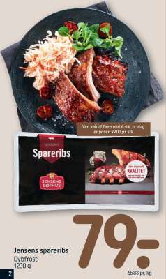 Jensens spareribs