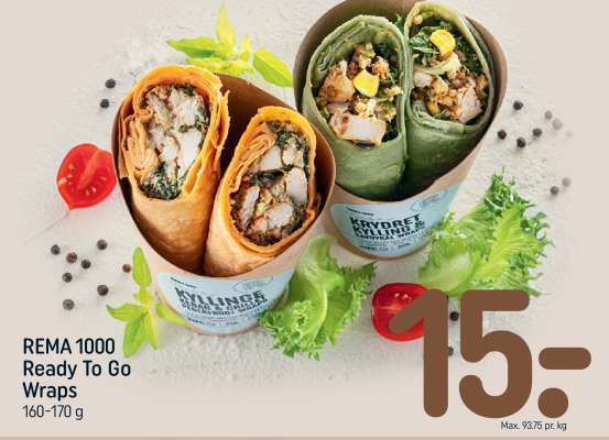 REMA 1000 Ready To Go Wraps