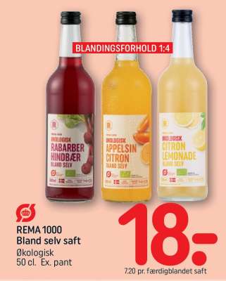 REMA 1000 Bland selv saft