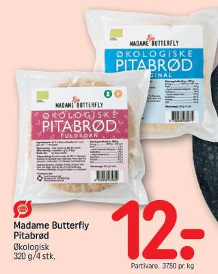 Madame Butterfly pitabrød