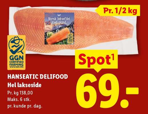 HANSEATIC DELIFOOD Hel lakseside