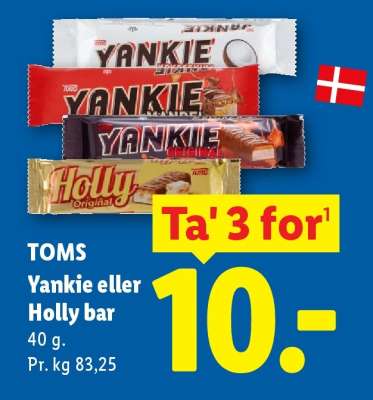 TOMS Yankie eller Holly bar