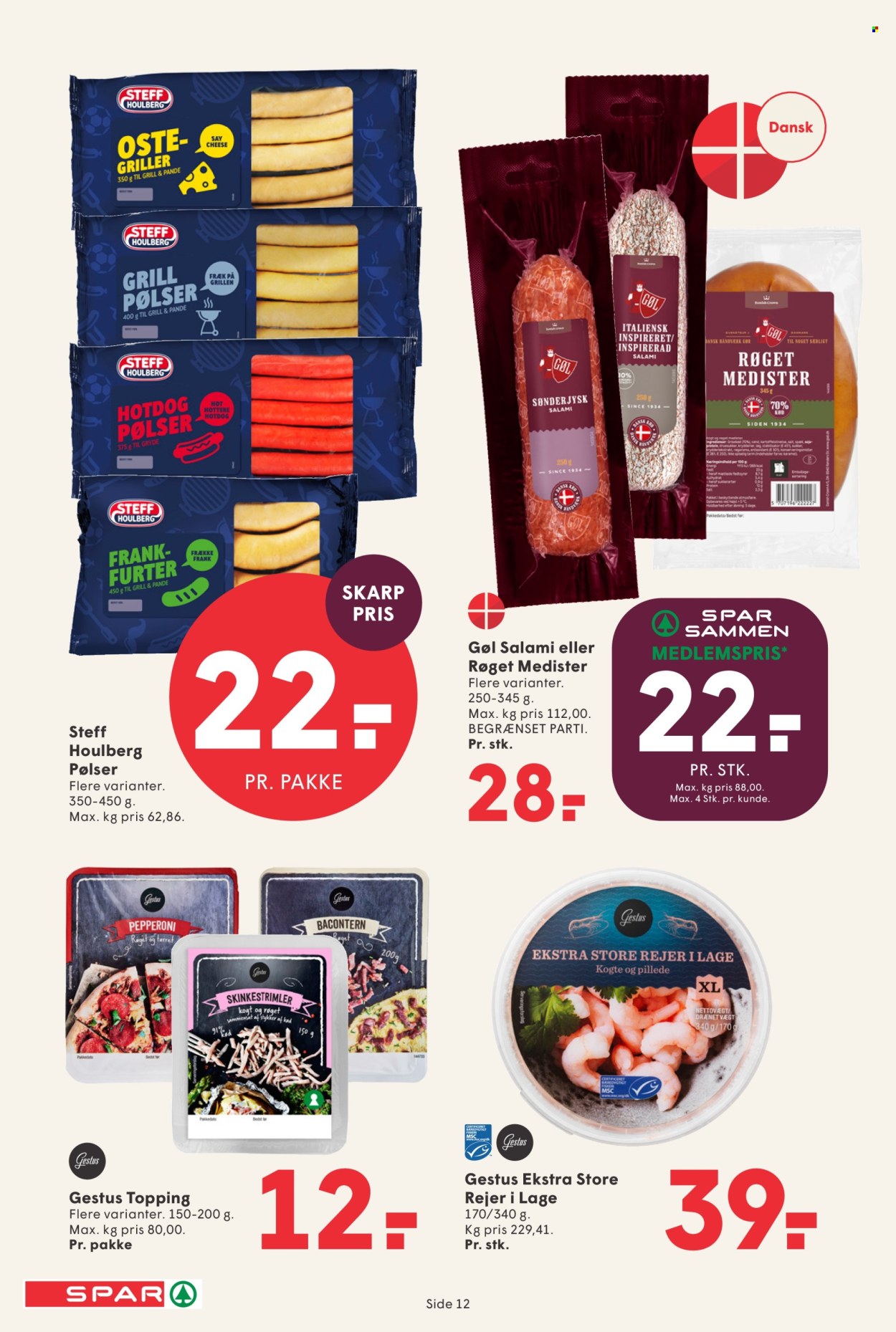SPAR tilbudsavis  - 28.08.2026 - 03.09.2026. Side 13. Side 13