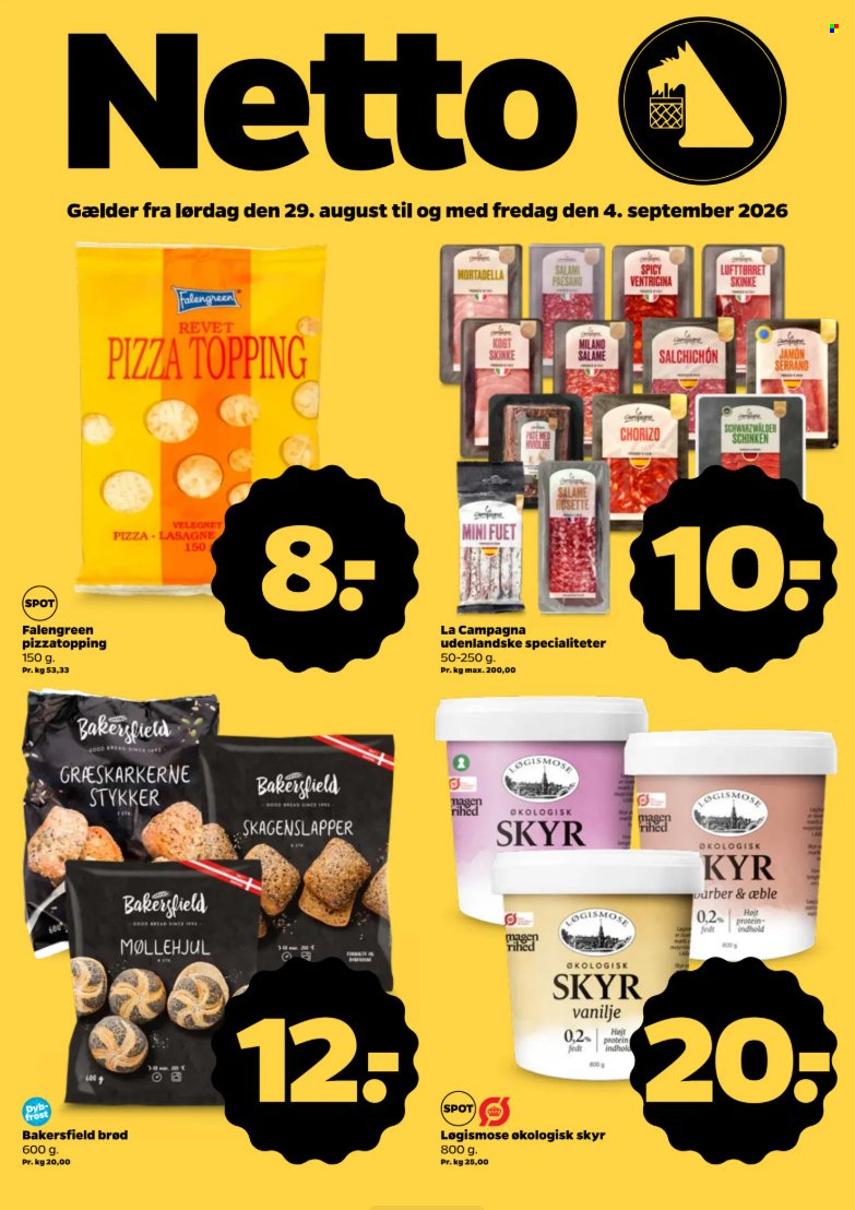 Netto tilbudsavis  - 29.08.2026 - 04.09.2026. Side 1. Side 1