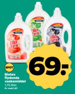 Biotex flydende vaskemiddel