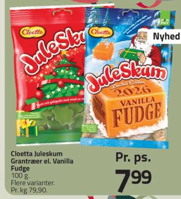 Cloetta Juleskum