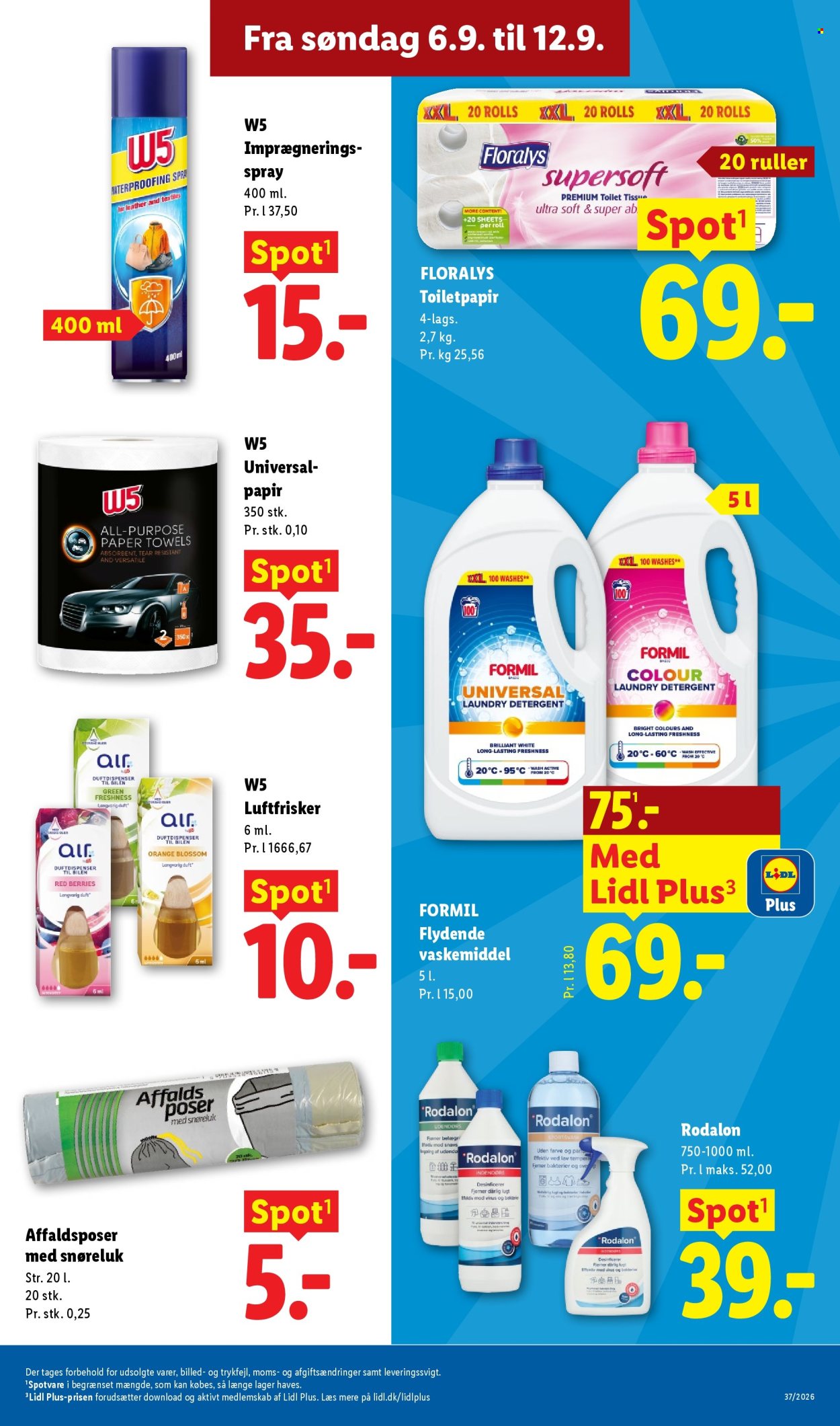 Lidl tilbudsavis  - 06.09.2026 - 12.09.2026. Side 16. Side 16