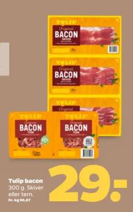 Tulip bacon