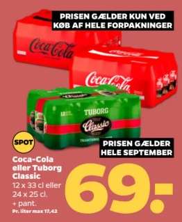 Coca-Cola eller Tuborg Classic