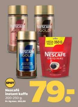 NESCAFÉ INSTANT KAFFE