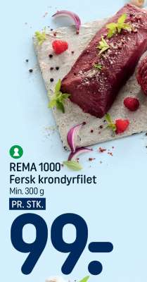 REMA 1000 Fersk krondyrfilet