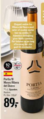 Portia 10 Meses Ribera del Duero