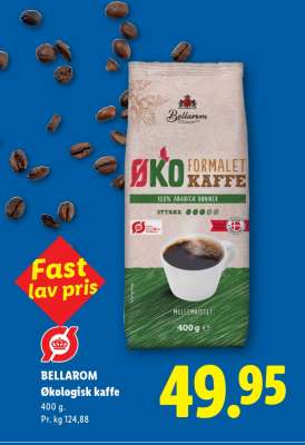 BELLAROM Økologisk kaffe