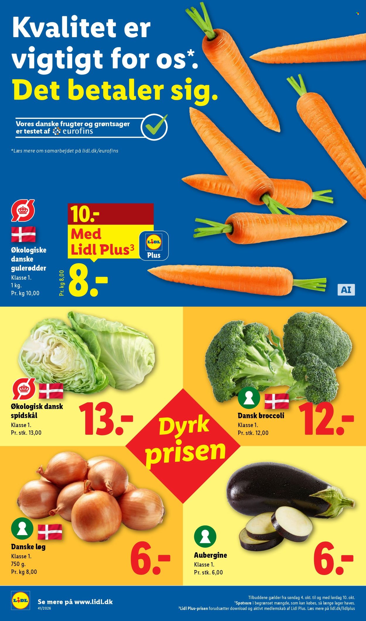 Lidl tilbudsavis  - 04.10.2026 - 10.10.2026. Side 4. Side 4