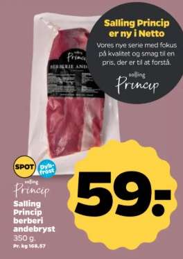 Salling Princip berberi andebryst