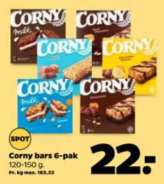 Corny bars 6-pak